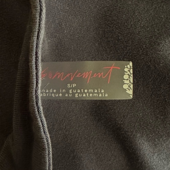 Free People FP Movement Hot Shot Mini Dress Blue Indigo NWOT Small Medium - Picture 14 of 14